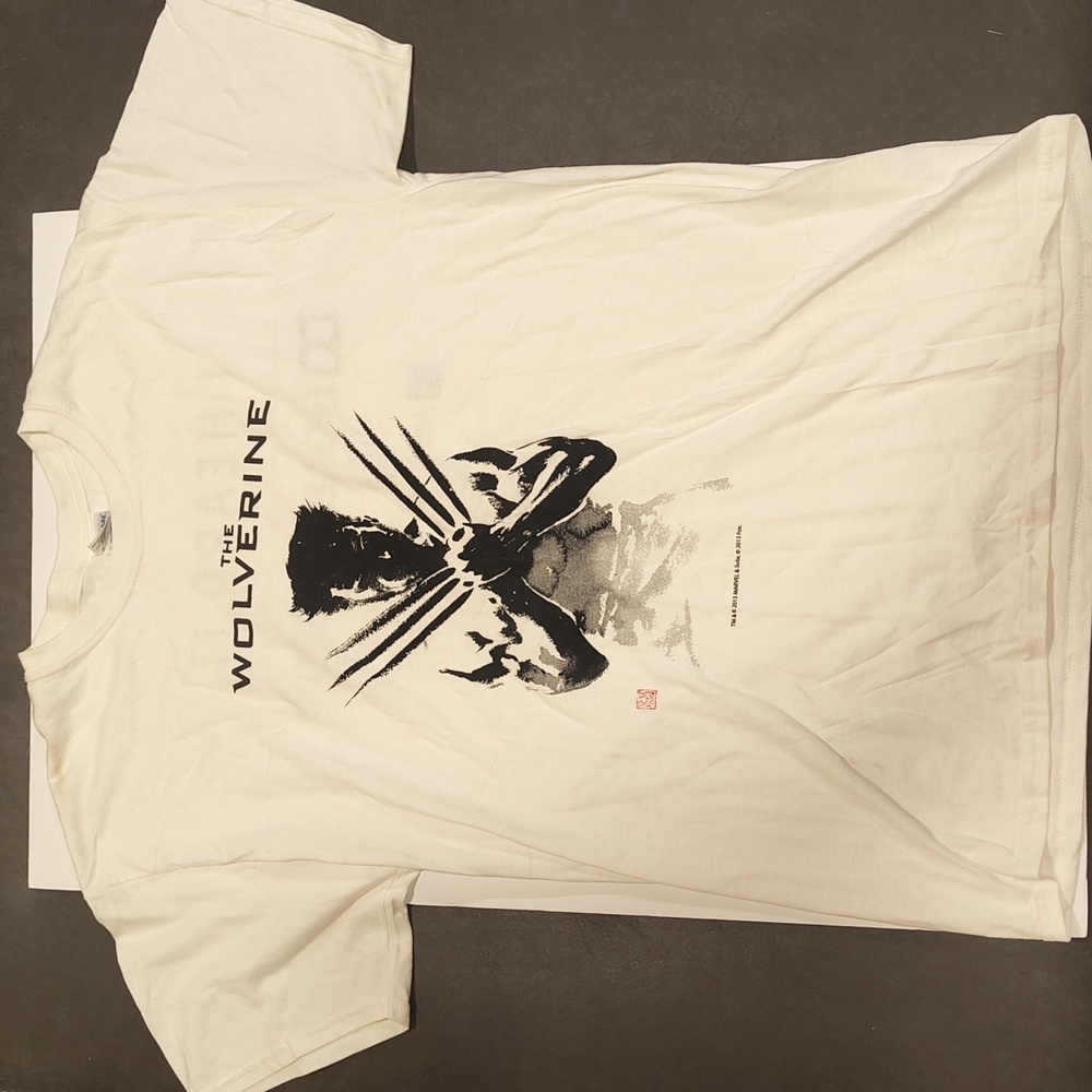 Gildan Marvel The Wolverine Movie Graphic T Shirt L 2013